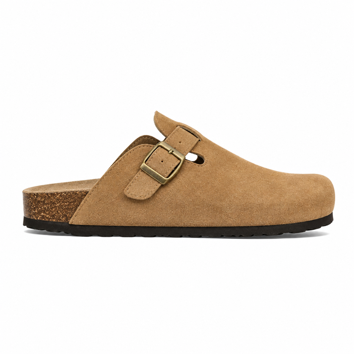 Suede Clogs