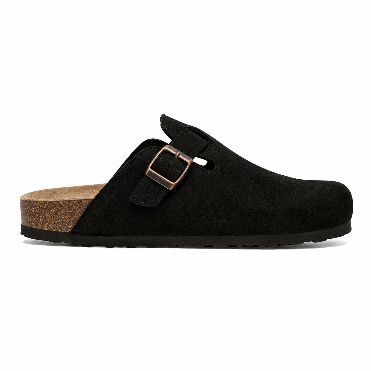 Suede Clogs