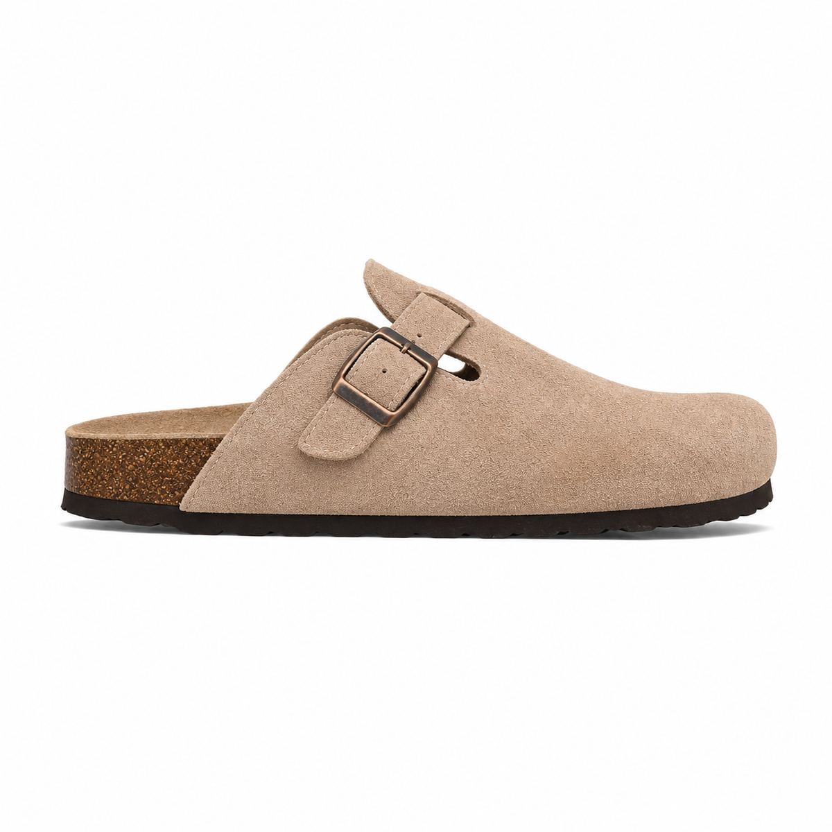 Suede Clogs