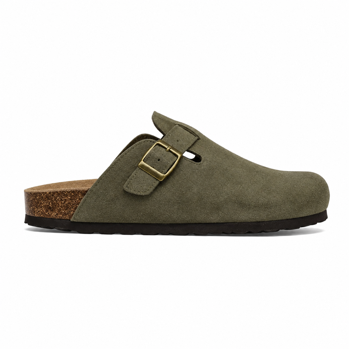 Suede Clogs