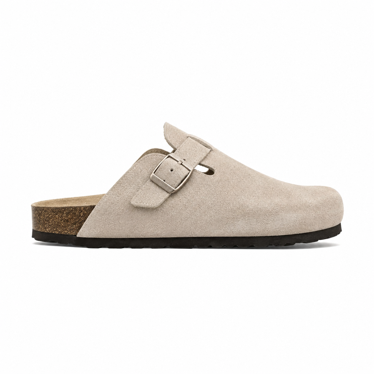 Suede Clogs
